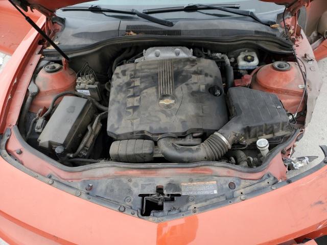 2G1FB1ED1B9124687 - 2011 CHEVROLET CAMARO LT 橙色 照片 11