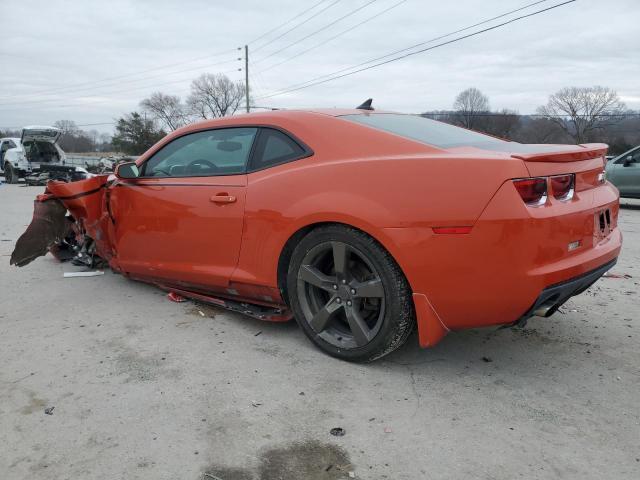 2G1FB1ED1B9124687 - 2011 CHEVROLET CAMARO LT 橙色 照片 2