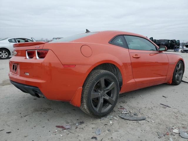 2G1FB1ED1B9124687 - 2011 CHEVROLET CAMARO LT 橙色 照片 3