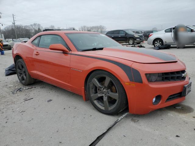 2G1FB1ED1B9124687 - 2011 CHEVROLET CAMARO LT 橙色 照片 4