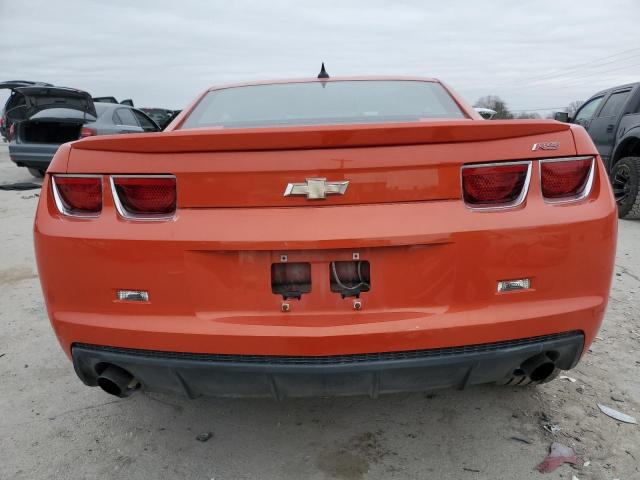 2G1FB1ED1B9124687 - 2011 CHEVROLET CAMARO LT 橙色 照片 6