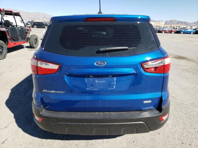 MAJ3P1REXJC230454 - 2018 FORD ECOSPORT S BLUE photo 6