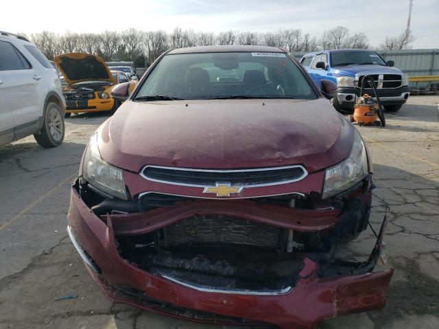 1G1PC5SB8F7154188 - 2015 CHEVROLET CRUZE LT MAROON photo 5