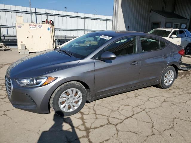 5NPD74LF8JH249137 - 2018 HYUNDAI ELANTRA SE GRAY photo 1