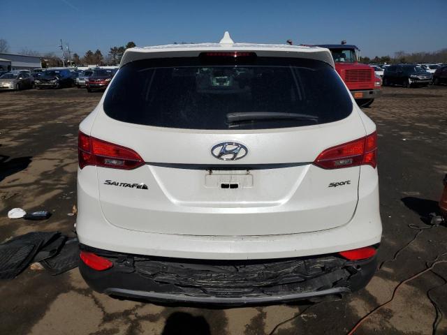 5XYZT3LB6FG245174 - 2015 HYUNDAI SANTA FE S WHITE photo 6