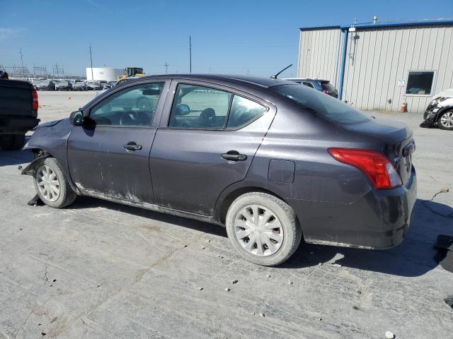 3N1CN7AP7FL809948 - 2015 NISSAN VERSA S CHARCOAL photo 2