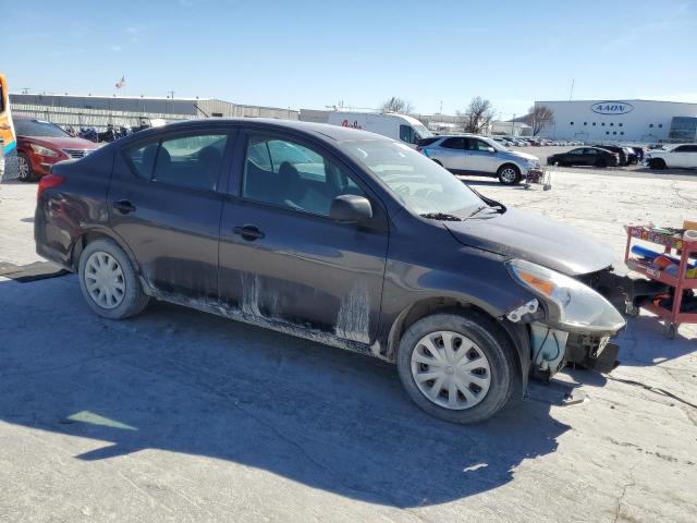 3N1CN7AP7FL809948 - 2015 NISSAN VERSA S CHARCOAL photo 4