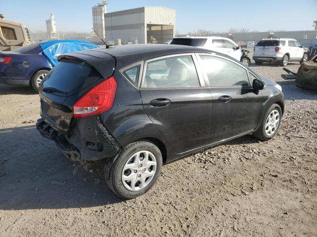 3FADP4EJ5DM222659 - 2013 FORD FIESTA SE BLACK photo 3