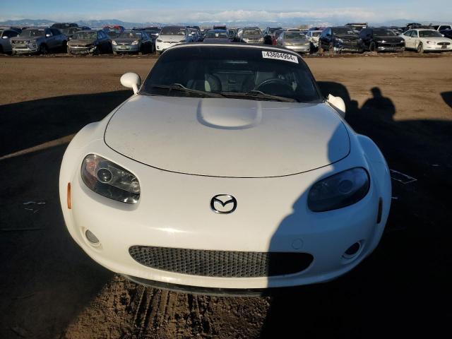 JM1NC25F770130969 - 2007 MAZDA MX-5 MIATA WHITE photo 5