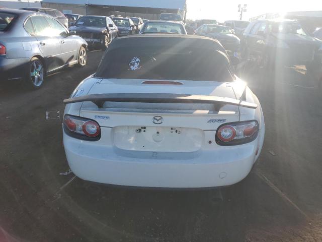 JM1NC25F770130969 - 2007 MAZDA MX-5 MIATA WHITE photo 6