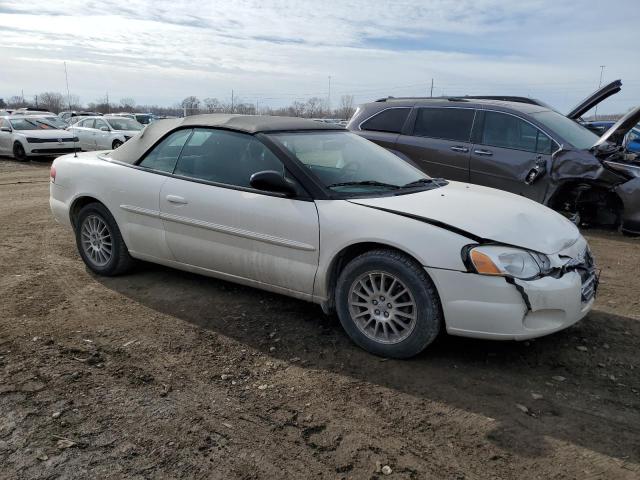 1C3EL55R34N283069 - 2004 CHRYSLER SEBRING LXI WHITE photo 4