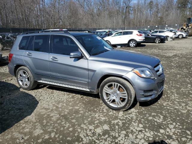 WDCGG8JB0DG086619 - 2013 MERCEDES-BENZ GLK 350 4MATIC SILVER photo 4