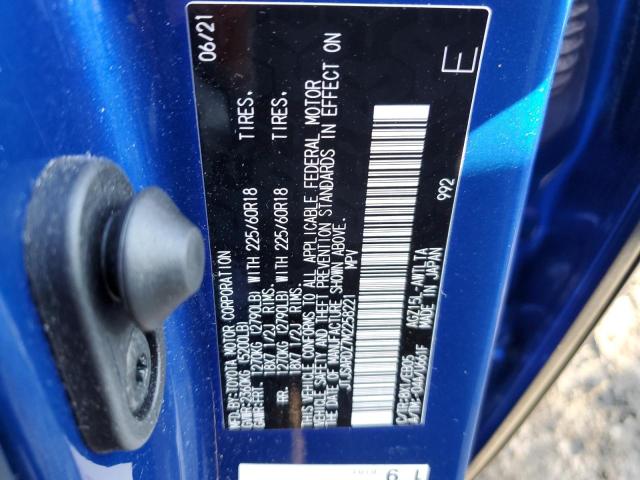 JTJSARDZ7M2258221 - 2021 LEXUS NX 300 BASE Mavi foto 13