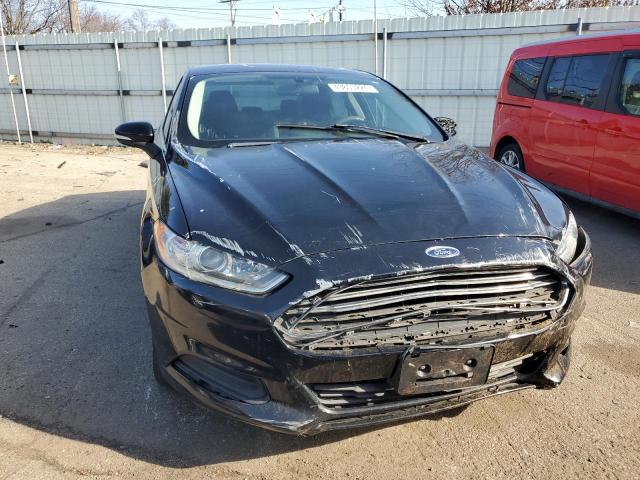 3FA6P0H77GR378937 - 2016 FORD FUSION SE BLACK photo 5