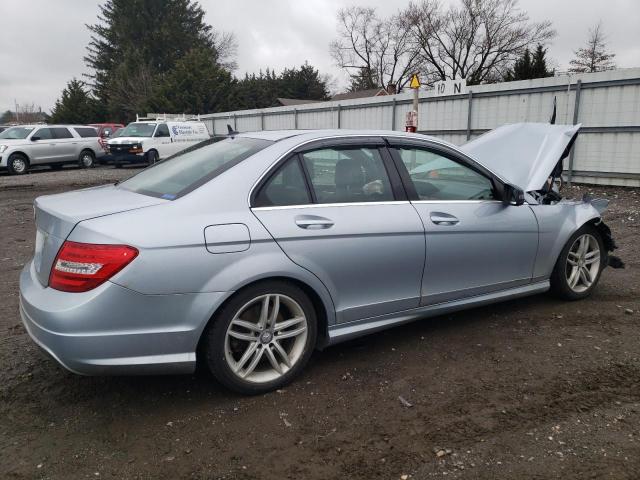 WDDGF4HB1ER313142 - 2014 MERCEDES-BENZ C 250 SILVER photo 3