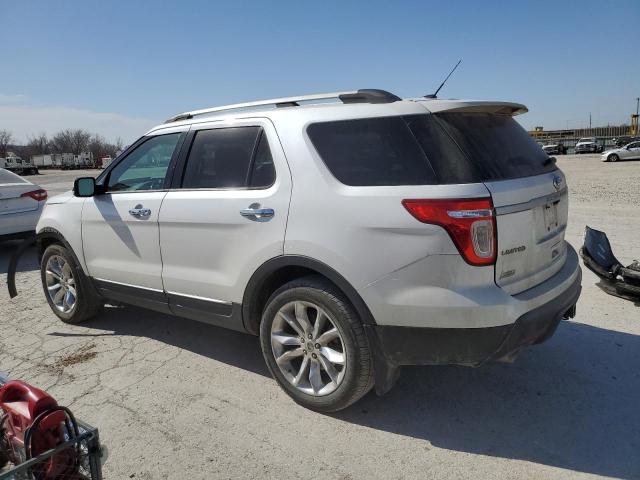 1FMHK8F87BGA61036 - 2011 FORD EXPLORER LIMITED WHITE photo 2