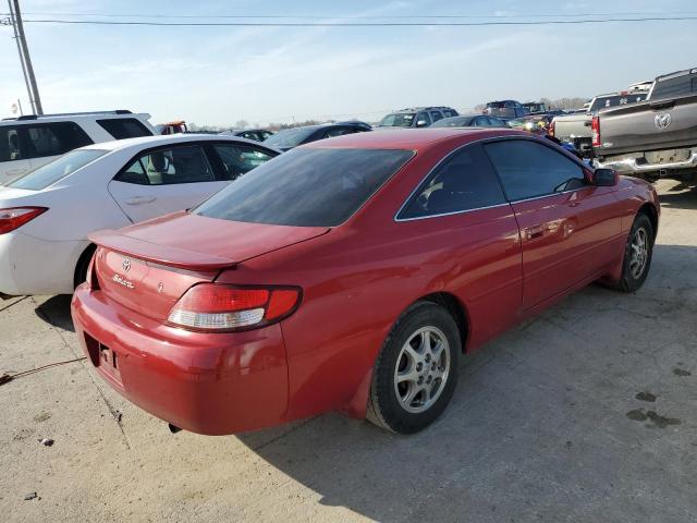 2T1CG22P2YC380863 - 2000 TOYOTA CAMRY SOL SE RED photo 3