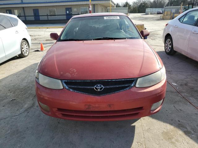 2T1CG22P2YC380863 - 2000 TOYOTA CAMRY SOL SE RED photo 5