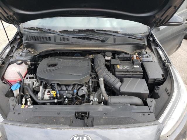 3KPF44AC8ME366896 - 2021 KIA FORTE GT GRAY photo 11