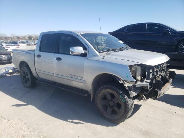 1N6BA0ED7AN309418 - 2010 NISSAN TITAN XE SILVER photo 4