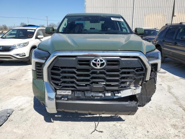 5TFLA5AB8NX002892 - 2022 TOYOTA TUNDRA CREWMAX SR GREEN photo 5