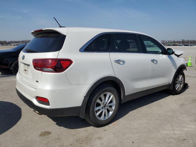 5XYPGDA37LG675658 - 2020 KIA SORENTO L WHITE photo 3