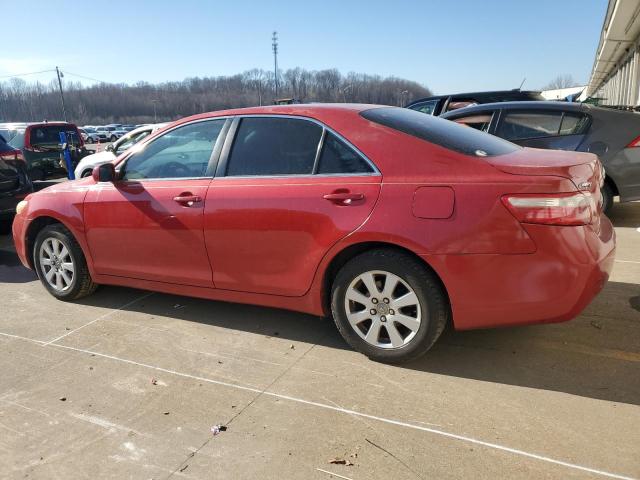 4T1BE46K27U009632 - 2007 TOYOTA CAMRY CE RED photo 2