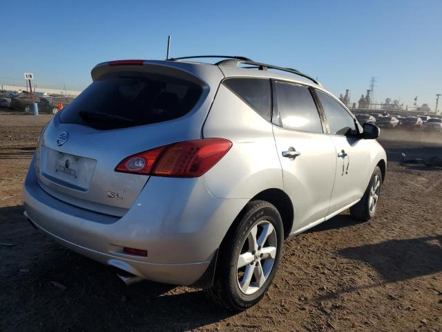 JN8AZ18U69W006021 - 2009 NISSAN MURANO S SILVER photo 3