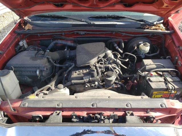 5TFUX4EN0BX005072 - 2011 TOYOTA TACOMA ACCESS CAB RED photo 11