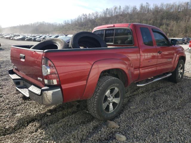 5TFUX4EN0BX005072 - 2011 TOYOTA TACOMA ACCESS CAB წითელი ფოტო 3