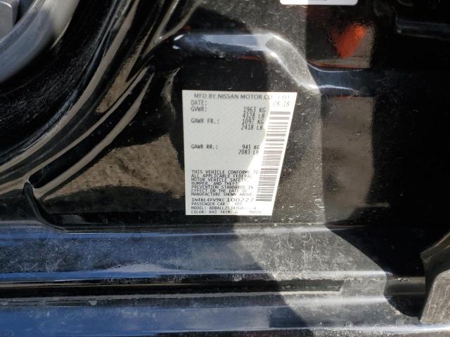 1N4BL4FV9KC100227 - 2019 NISSAN ALTIMA PLATINUM BLACK photo 12