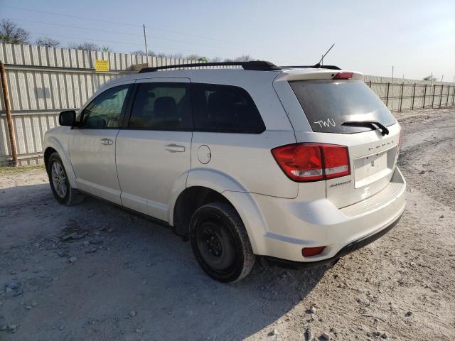 3C4PDCBG4DT626089 - 2013 DODGE JOURNEY SXT WHITE photo 2