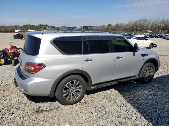 JN8AY2ND4KX008718 - 2019 NISSAN ARMADA SV SILVER photo 3