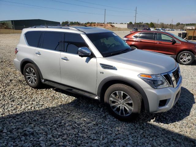 JN8AY2ND4KX008718 - 2019 NISSAN ARMADA SV SILVER photo 4