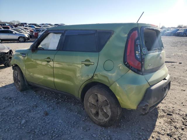 KNDJN2A23G7850370 - 2016 KIA SOUL GREEN photo 2