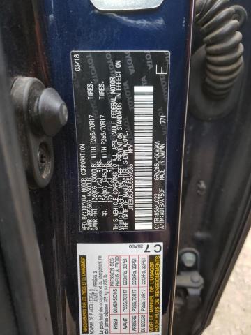 JTEBU5JR8J5569086 - 2018 TOYOTA 4RUNNER SR5/SR5 PREMIUM 蓝色 照片 13