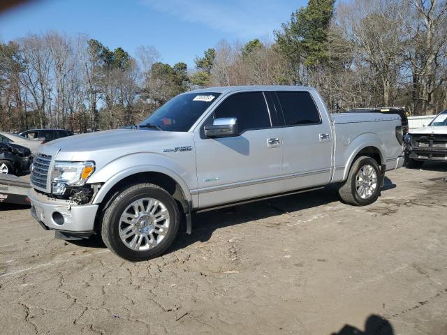 1FTFW1CT7BFA56828 - 2011 FORD F150 SUPERCREW GRAY photo 1