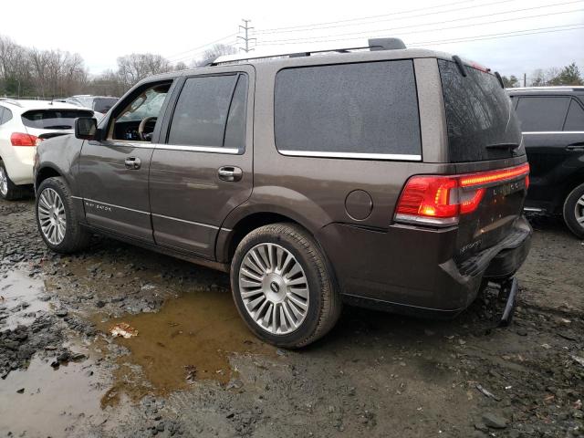 5LMJJ2JT5FEJ06986 - 2015 LINCOLN NAVIGATOR 棕色 照片 2