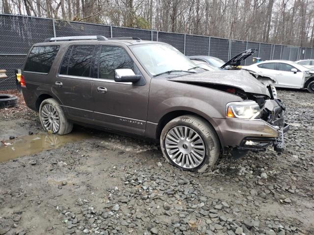 5LMJJ2JT5FEJ06986 - 2015 LINCOLN NAVIGATOR BROWN photo 4