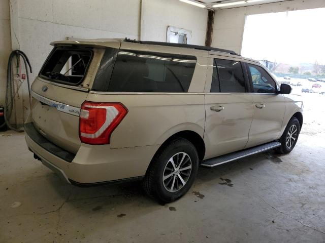 1FMJK1HT1JEA62557 - 2018 FORD EXPEDITION MAX XLT GOLD photo 3