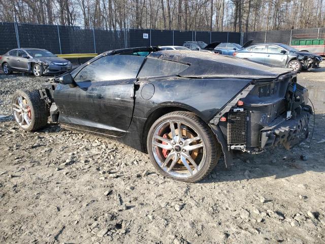 1G1YL2D73E5104918 - 2014 CHEVROLET CORVETTE STINGRAY Z51 3LT BLACK photo 2