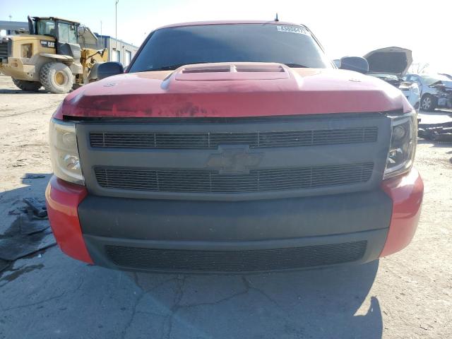 3GCEC13J87G513140 - 2007 CHEVROLET SILVERADO C1500 CREW CAB RED photo 5