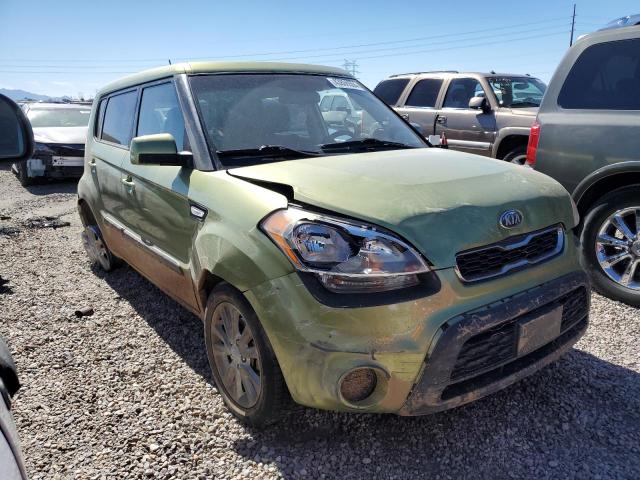 KNDJT2A51D7612626 - 2013 KIA SOUL GREEN photo 4