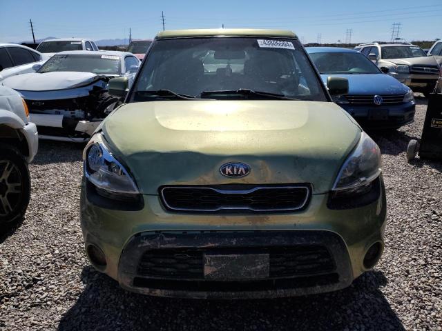 KNDJT2A51D7612626 - 2013 KIA SOUL GREEN photo 5