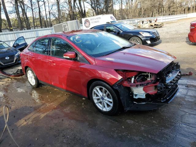 1FADP3F27FL355414 - 2015 FORD FOCUS SE RED photo 4