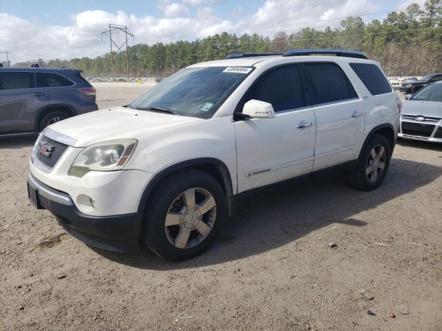 1GKER33718J251190 - 2008 GMC ACADIA SLT-2 WHITE photo 1