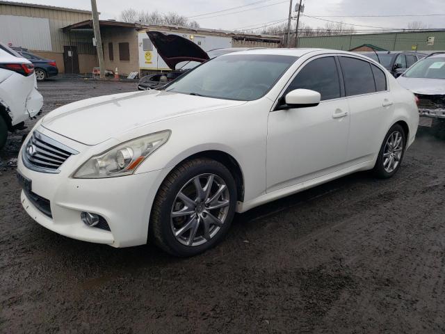 JN1CV6AR7DM756277 - 2013 INFINITI G37 WHITE photo 1