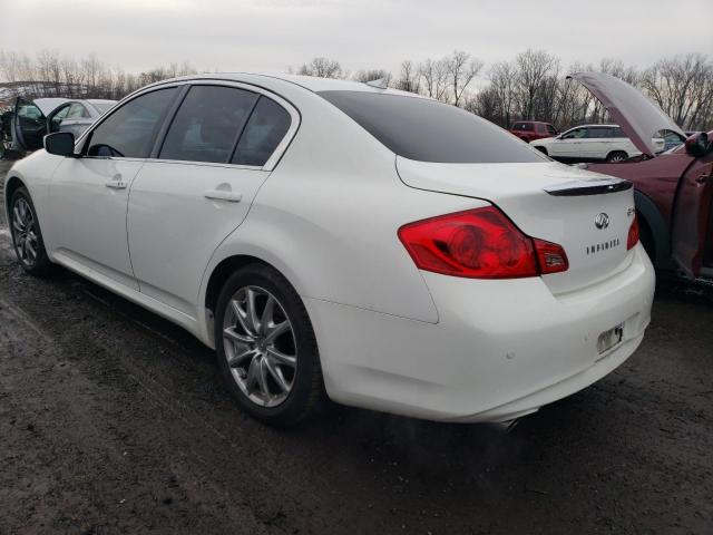 JN1CV6AR7DM756277 - 2013 INFINITI G37 WHITE photo 2