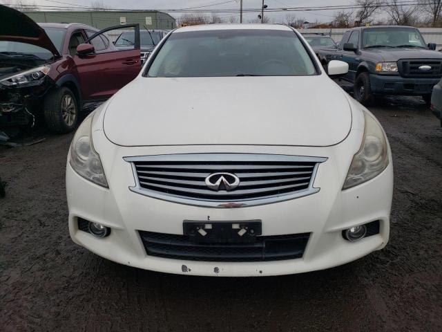 JN1CV6AR7DM756277 - 2013 INFINITI G37 WHITE photo 5