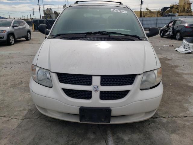 1D4GP45353B300293 - 2003 DODGE CARAVAN SPORT WHITE photo 5